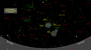 Carte du ciel nocturne de septembre 2021 : Pégase et mesure du ciel