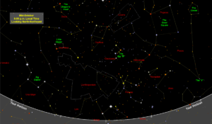 Carte du ciel nocturne d’octobre 2021 : constellations, hier et aujourd’hui
