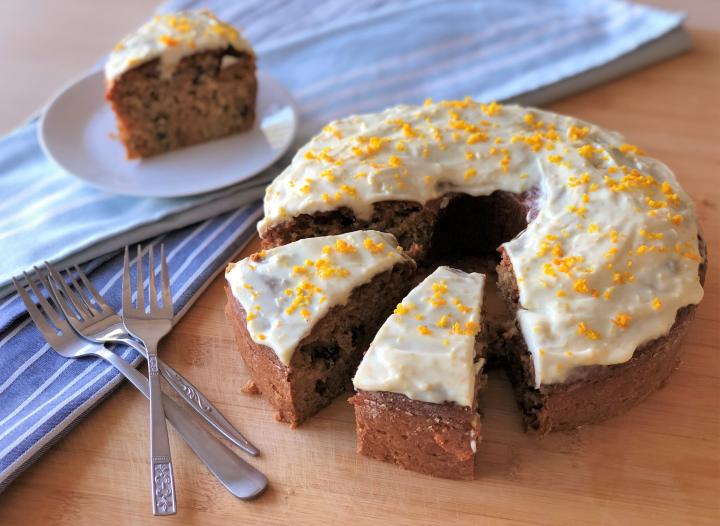 gâteau d'épices aux courgettes